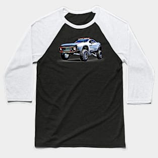 Rally Fighter Truck Cartoon Baseball T-Shirt